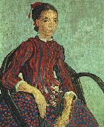Vincent Van Gogh La Mousme, Sitting France oil painting reproduction